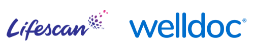 Lifescan and welldoc logos